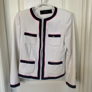 Zara White Blazer